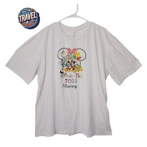 Disney Trip 2023 Short Sleeve Graphic Print T-shirt Adult Size 2XL